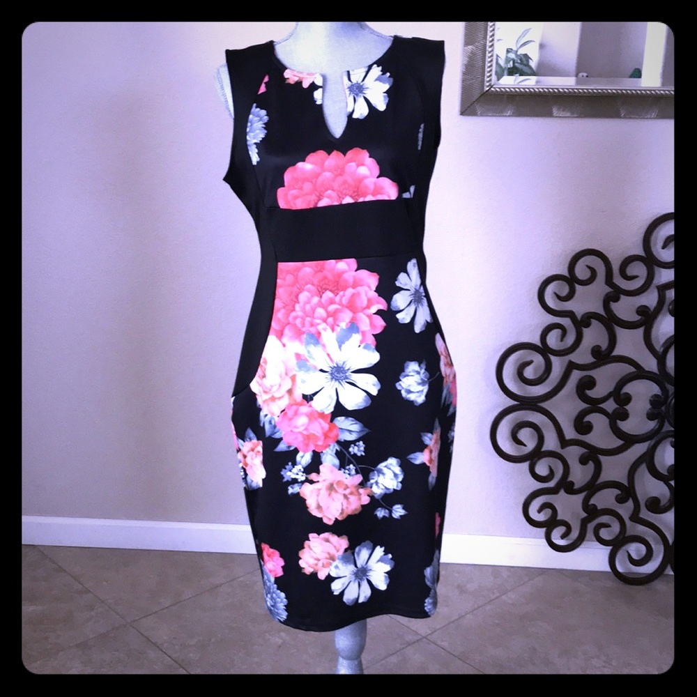 Fantaist Lovely Flowered Dress XL